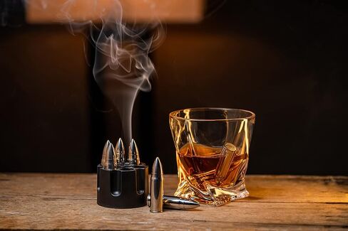 مجموعة من 6 أحجار الويسكي ، مكعبات ثلج قابلة لإعادة الاستخدام ، هدايا لأحشاد تخزين عيد الميلاد ، للرجال أبي ، أفكار فريدة من نوعها لعيد الميلاد لصديقه أدوات رائعة لزوج الجد الأخ (VSWS001) in Saudi Arabia