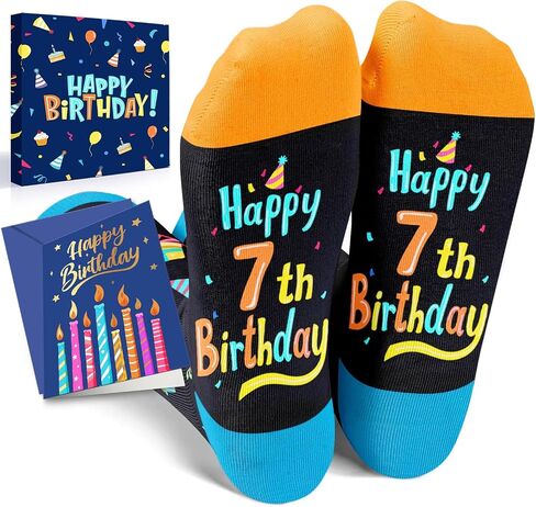 أفكار جوارب عيد الميلاد الثامن من HAPPYPOP - هدايا عمرها ثماني سنوات للأطفال في صندوق هدايا عيد الميلاد، هدايا للأطفال بعمر 8 سنوات مع بطاقة تهنئة، هدايا للأولاد والبنات بعمر 8 سنوات in Saudi Arabia