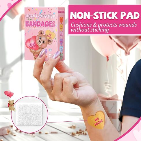 Geiserailie 60 Pcs Kids Crayon Bandages with Gift Box Back to School Supplies Self Adhesive Crayon Bandages for Minor Cuts Scrapes Fun First Aid Kit First Day of School Classroom Party Gift in Saudi Arabia