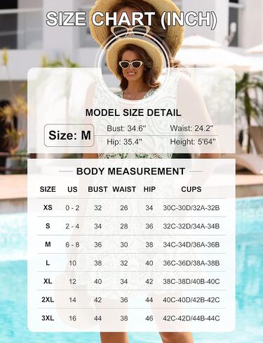 Blooming Jelly Womens Swimsuit Coverup Swimwear Bathing Suit Cover Up Floral Lace Boho Beach Dress with Pockets in Saudi Arabia
