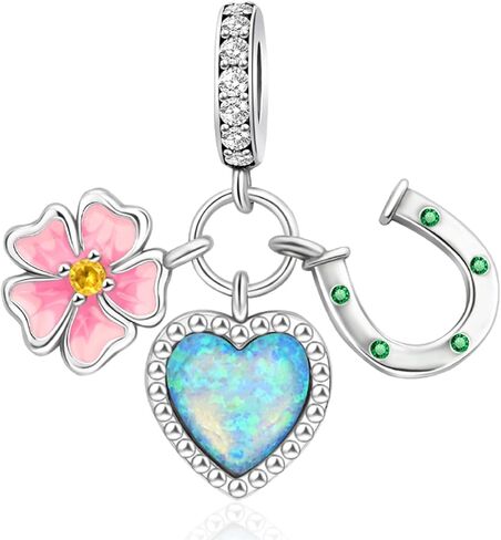Famuan Jewelry Angel Wings Charm 925 فضة قلادة الخرز للنساء تناسب الأساور قلادة عيد الأم عيد الحب عيد الميلاد هدايا عيد الميلاد للزوجة الفتيات أصدقاء العائلة in Kuwait