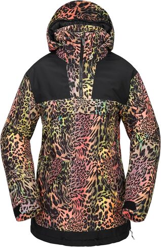 Volcom Women's Fern Insulated Gore-Tex Relaxed Fit Mid Length Pullover Snowboard Jacket in Saudi Arabia