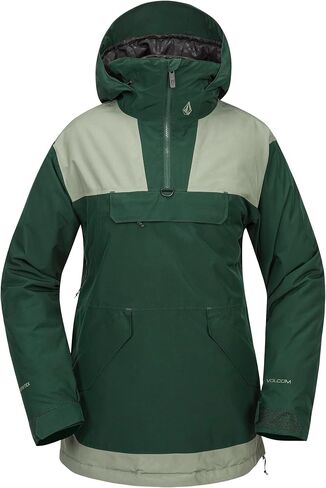 Volcom Women's Fern Insulated Gore-Tex Relaxed Fit Mid Length Pullover Snowboard Jacket in Saudi Arabia