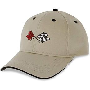 SR1 Performance 1968-1982 C3 Corvette Heritage Hat - Stone - Embroidered