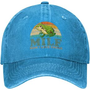 Frogs Hat Man I Love Frogs Hat for Men Baseball Hat with Design Hats