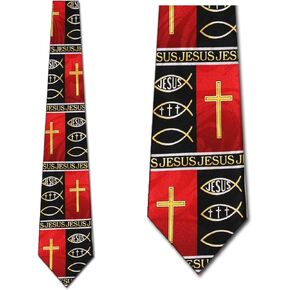 Steven Harris Religious Ties Christian Necktie Faith Tie Mens Necktie