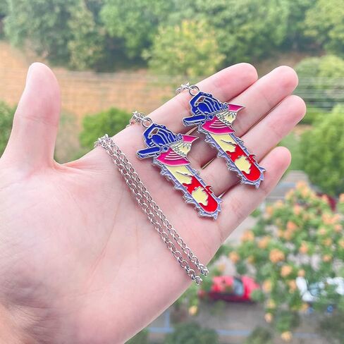 قلادة SONGCHANGJEWELRY بالمنشار Denji Pochita - قلادة بالمنشار Pochita Denji التأثيرية - إكسسوارات مجوهرات هدايا أنيمي لمحبي النساء والرجال in Kuwait