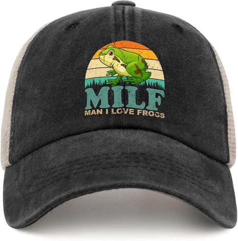 Frogs Hat Man I Love Frogs Hat Men Baseball Cap Adjustable Caps in Saudi Arabia