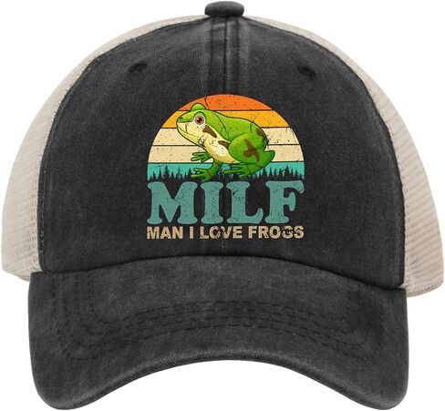 Frogs Hat Man I Love Frogs Hat Men Baseball Cap Adjustable Caps in Saudi Arabia