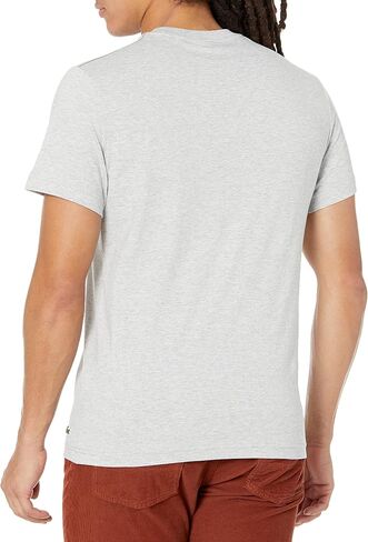 Lacoste Contemporary Collection's Men's Short Sleeve Regular Fit Front Graphic Tee Shirt in Saudi Arabia