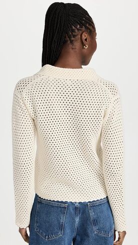 Vince Women's Textured Baja Pullover in Saudi Arabia