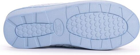 MUK LUKS womens Women's Micro Chenille Clog Slipper, Blue, X-Large US in Saudi Arabia