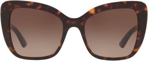 Dolce & Gabbana DG 4348 502/13 Havana Plastic Butterfly Sunglasses Brown Gradient Lens in Saudi Arabia