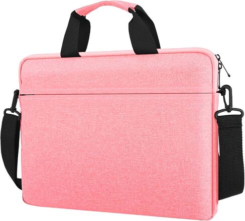 Laptop Case Shoulder Bag for 14 Inch MacBook Pro, 15 Inch Macbook A1707/A1990/A2941, 14-15 Inch Laptop Computer, Protective Polyester Computer Portable Bag Briefcase with Handle, Black in Saudi Arabia