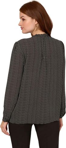 Women's Pintuck Button Down Blouse in Saudi Arabia