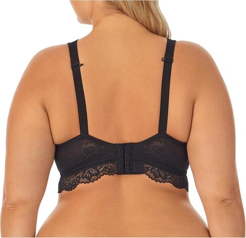 Underwear for Women Plus Size Full Coverage Wireless Lace Bralette with Adjustable Convertible Wide Straps in Saudi Arabia