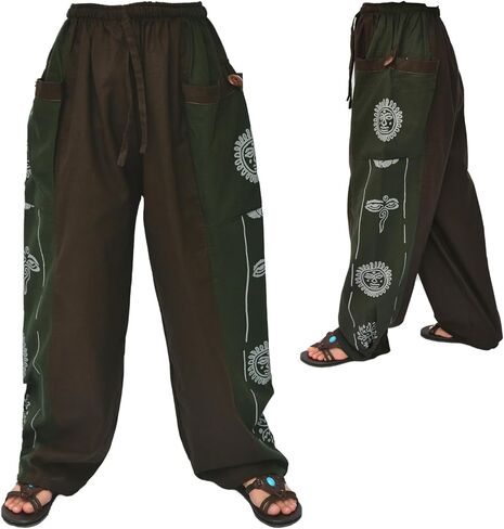 Siamrose Casual Baggy Yoga Harem Pants Men Women Lounge Pants 2 Big Pockets in Saudi Arabia
