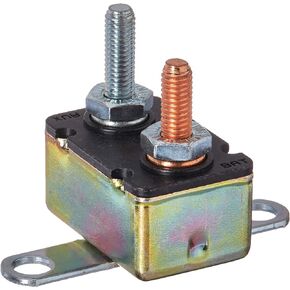 Bussmann CBC-20B Circuit Breaker (Type I Heavy Duty Automotive with Stud Terminals and Bracket - 20 A), 1 Pack