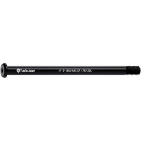 Thread Pitch 1.75mm Bicycle Hub Thru Axle Adapter Boost Forks Quick Release (12mm x 122/166/171/175/180/192mm) in Saudi Arabia