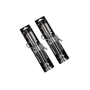 2 Pack - Bulletproof Stainless Steel Trailer Hitch Locking Pin with Weather Resistant Rubber Cap / 5/8" Diameter / Universal Fit