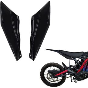 LINGQI RACING Modified Rear Side Fenders Fit to Sur-Ron Light Bee X And S. Side Dirt Pit Mudguards for SURRON. BLACK