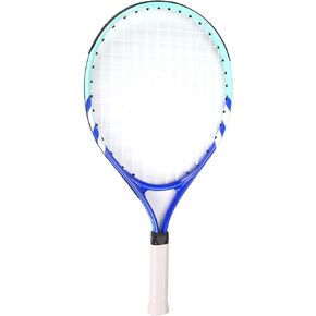Junior Kids Childrens Youth Tennis Rackets - Grip Training - Lightweight - Durable frame - Comfortable Grip - with Strings attached for All level young tennis players