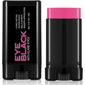 Eye Black Baseball Accessories, Anti-Glare Eye Black Pink Black for Baseball Softball Football,Waterproof Ultra-Long Lasting Black Eye Stick for Sports Halloween Cosplay Costume Parties
