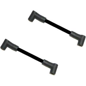 PARTSRUN 2PCS Performance Premium Marine Spark Plug Wire 6" for OMC Johnson Evinrude Spark Plug Wire Leads Sierra 18-8816-1 ZF478V