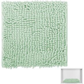 Locker Rug 12 x 12 Inches Green Rug School Locker Carpet Chenille Locker Carpet with Non Skid Backing Locker Decorations