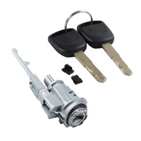 Ignition Switch Lock Cylinder with Key Compatible with Honda CR-V Element Pilot Accord Odyssey Acura MDX RDX TL TSX ZDX Replace# 06351-TE0-A11