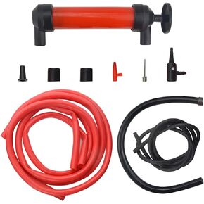 WMYCONGCONG Siphon Hand Pump Hand Pumping Pipe Manual Oil Pump Fuel Liquid Transfer Pump for Oil Gasoline Water Liquids and Air