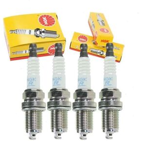 4 pc NGK Standard Spark Plugs compatible with Toyota Camry 2.2L 2.4L L4 1992-2011
