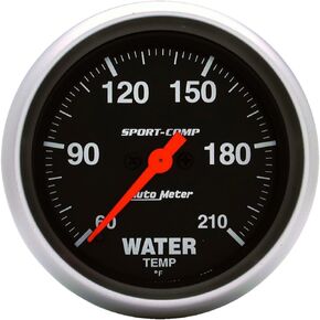 Auto Meter 3569 Sport-Comp Electric Low Temperature Water Gauge