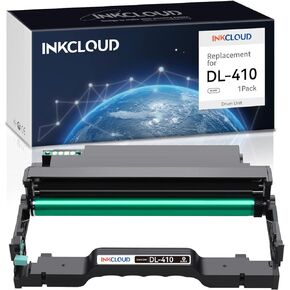 وحدة طبل INKCLOUD DL-410 متوافقة مع وحدة طبل Pantum DL-410، تنتج ما يصل إلى 12,000 صفحة، تعمل مع طابعة Pantum P3010، P3012، P3300، P3302، M6800، M6802، M7200، M7202، M7300