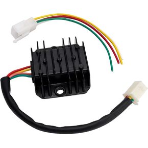 Rectifier 4 Wires Voltage Regulator Replacement for Boat Motor Mercury ATV GY6 50 150cc Scooter Moped JCL NST TAOTAO