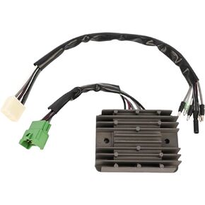 Voltage Regulator Rectifier Charging Module Assy Kit w/Wire Harness Compatible with Honda GX270 GX440 GX610 GX620 GX630 GX640 GX660 GX670 GX690 Engine Replace 31620-ZG5-033 32105-Z6L-0001