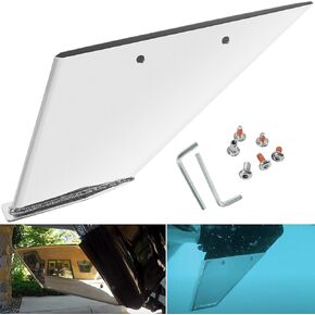 Alpha One Skeg Guard 27021 for Mercury Alpha 1 1985-1990 Fix Damaged Skeg Safe-Skeg Marine-Grade Stainless Steel Skeg Guard Protector