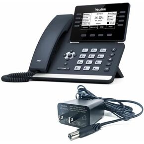 Yealink T53W IP Phone - Power Adapters Included - 1 Year Manufacturer Warranty - Unlocked can be Used with Any VoIP Provider