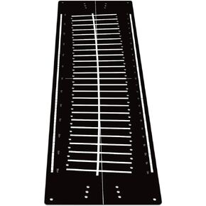 Golf Putting Mats Practice Indoor 30 x 8.27 Inch Golf Putting Practice Training Aid Golf Alignment Track Putting Green Golf Mat Putting Green Exercise Putter Training Supplies