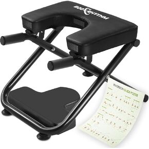 Yoga Headstand Bench, Yoga Inversion Chair, Headstand Trainer for Relieve Stress, Improve Sleep & Digestion and Strength Training, Ideal for Home Workout, Fitness and Gym