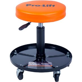 Pro-Lift PL9300H Pneumatic Chair with 300 lbs Capacity – Black/Orange