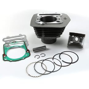 Cast Aluminium Engine Cylinder Piston Kit Gasket for Kawasaki Bayou 300 KLF300B 89-2004
