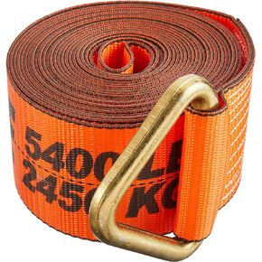 43795-91-27: حزام الونش، شبكة X-Treme، 4 بوصة × 27 بوصة مع حلقة دلتا