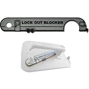 for Airstream Travel Trailer Slide Lock, Prevent Getting Locked Out, Compatible With Most Models 2005+ (Lock Latches on Left)