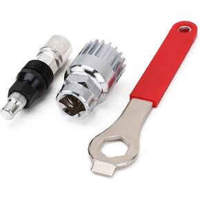 BlueSunshine Professional Bike Bicycle Cycle Crank Extractor Bottom Bracket Remover Spanner Repair Tools Kit Crank Puller Repair Tools Kit