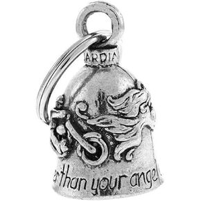 Never Ride Faster Then Your Angel Can Fly Guardian Biker Bell (1)