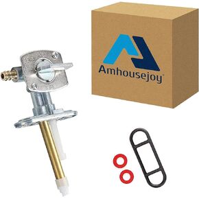 Amhousejoy Fuel Valve Petcock Shut Off Tank Switch Fit for Yamaha TTR 90 125 225 230 250 Bear Tracker 250 Big Bear 250 350 400 Warrior 350 Raptor 350 Grizzly 350 Timberwolf 250