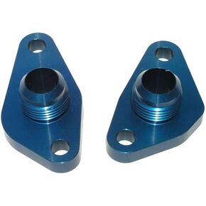 WP8812ANB Blue 12AN Water Pump Port Adapter for Small Block Ford