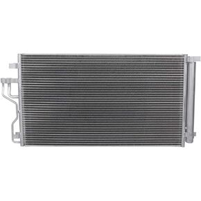 OCPTY Aluminum A/C Condenser Replacement fit for 2011-2015 for Hyundai for Tucson 2.0L 2010-2015 for Hyundai for Tucson 2.4L 2011-2016 for Kia for Sportage 2.4L