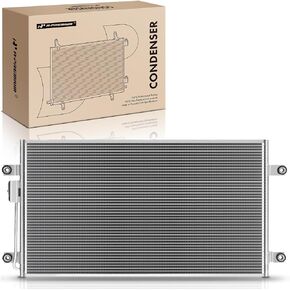A-Premium Air Conditioning A/C Condenser Compatible with Freightliner 2009-2012 Cascadia, 2010-2011 Century Class Columbia, 2011-2012 Coronado, 114SD, M2 112 & More, Replace# 2265663000, 7-9084